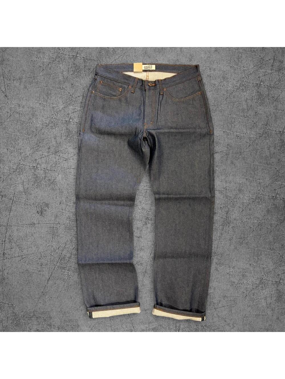 Naked & Famous Denim Raw Selvedge Indigo Jeans